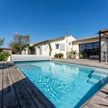 Maison Familiale Avec Piscine Pour 9 Personnes - Fr-1-835-4 ヴィラ Le Bois-Plage-en-Ré